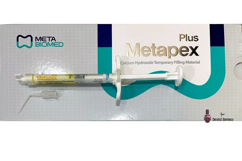 METAPEX Plus Temporary RCT Material Calcium Hydroxide with Iodoform 2.2g Syringe