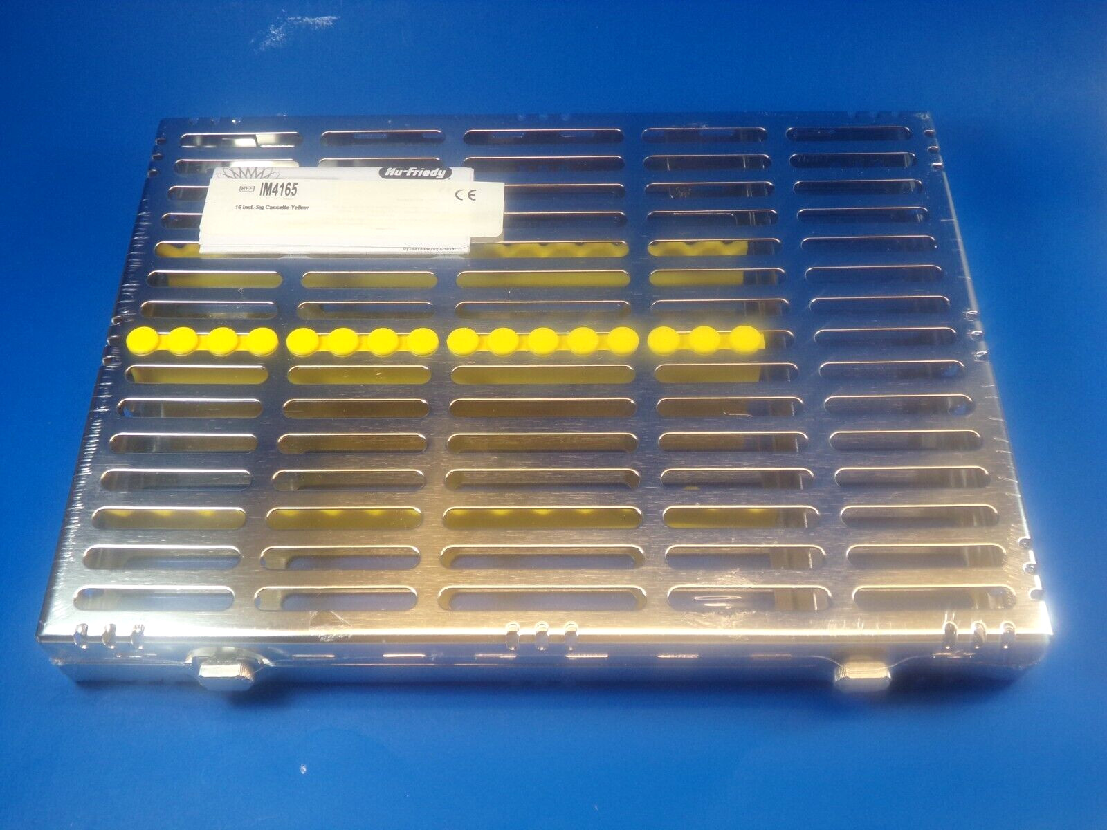 Large Signature Series 16 Instrument Cassette Yellow IM4165 HU FRIEDY
