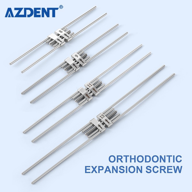 AZDENT Dental Orthodontic Expansion Screw stainless steel Expander For Bands