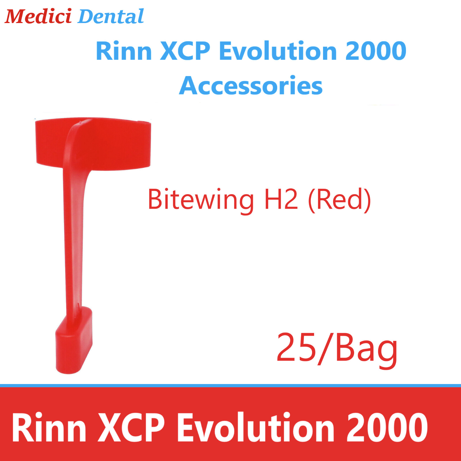 Dental Rinn XCP Evolution 2000 Extension Cone Paralleling System Film & Phosphor