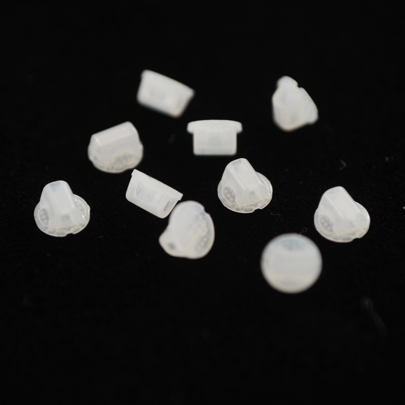J&J Ortho™ Orthodontic White Ceramic Bondable Rotation Button Tube (10/pk)