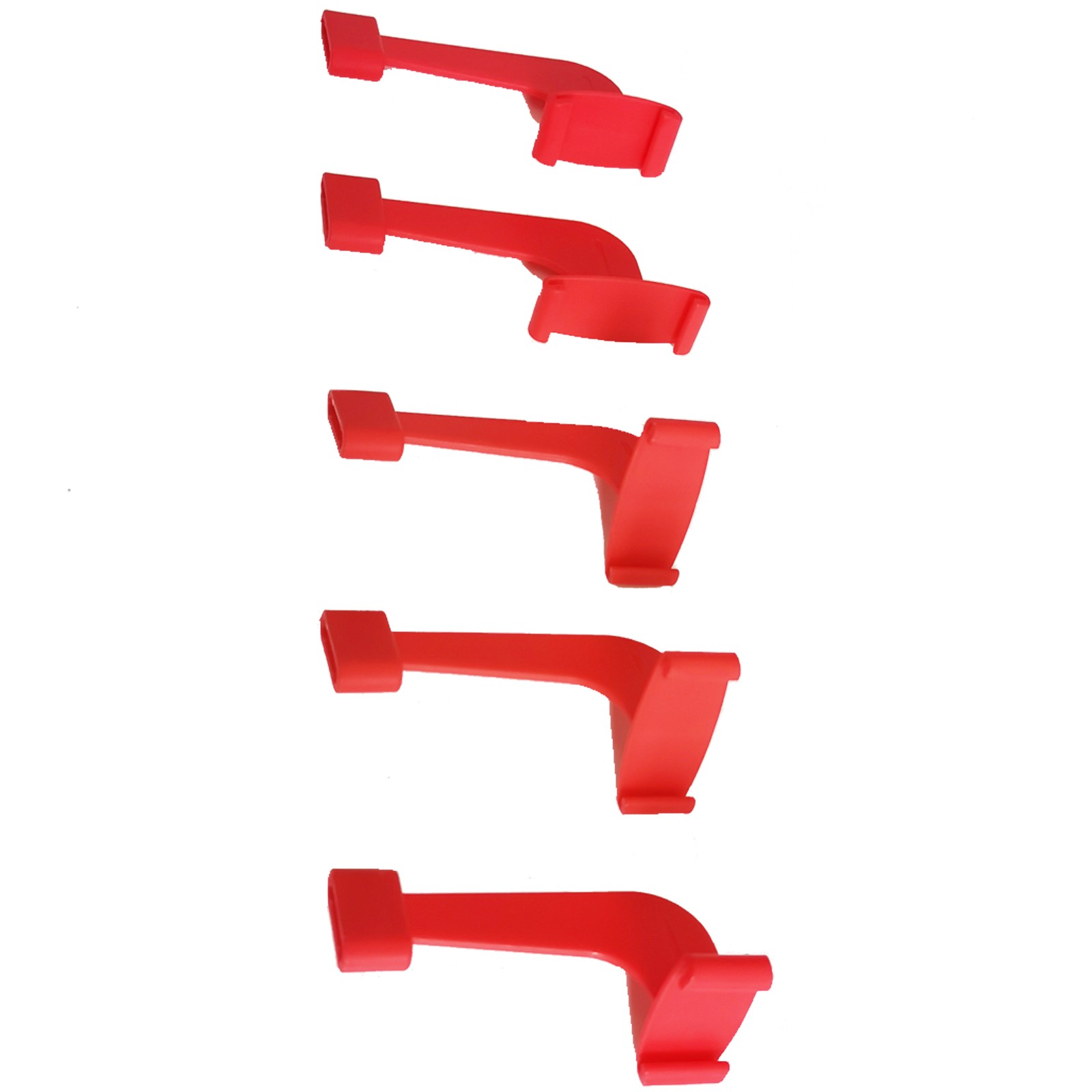 10pcs Dental X-Ray Film Sensor Holder Dental Film Holder (5PCS Ring+Arms)