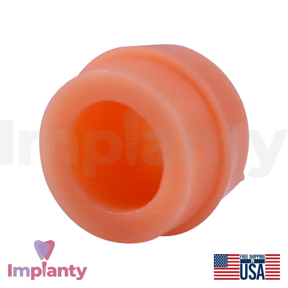 X10 Elastic Silicone For Ball Attachment Abut ment Dental Im plant Ø2.5mm