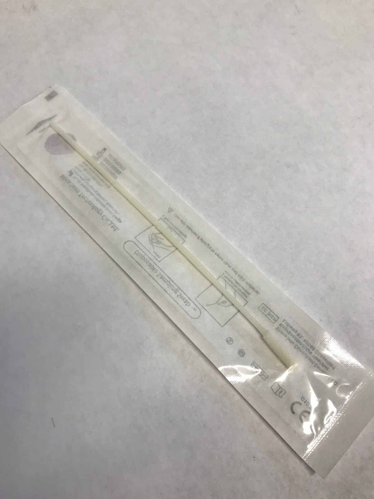 (1000) MIRACLEAN Disposable Flocked Sampling Swabs 6” L 5mm Tip OD 16mm Tip L