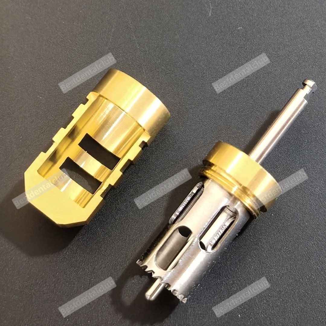 Dental Drill Harvest Half Moon Collector Trephine Graft Drilling 8.0mm SLT