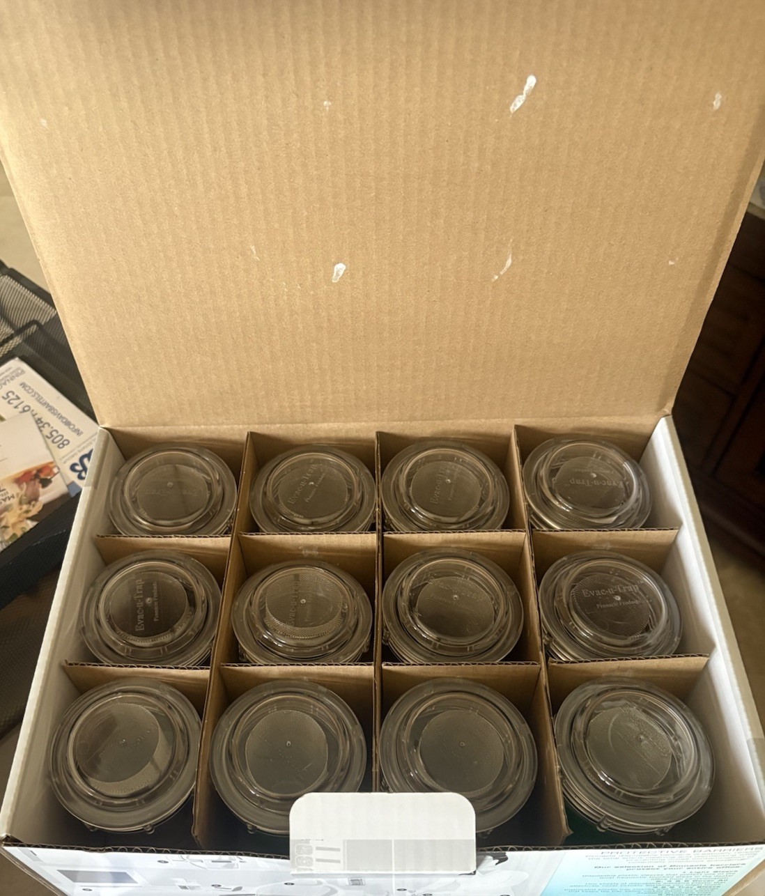 Evac-U-Trap Central Vacuum Pump Traps 2200 12/pk