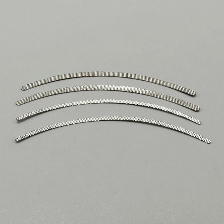 Dental Orthodontics Lingual Retainer Universal 1.2/2.0mm Mesh Base Wire Bondable