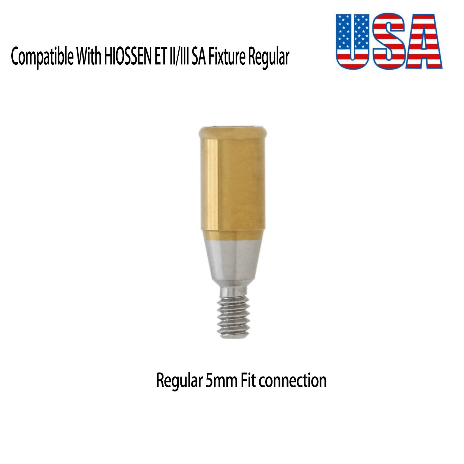 US Dental Locator Abutment Attachment Mini/R for HIOSSEN ET II/III SA Fixture