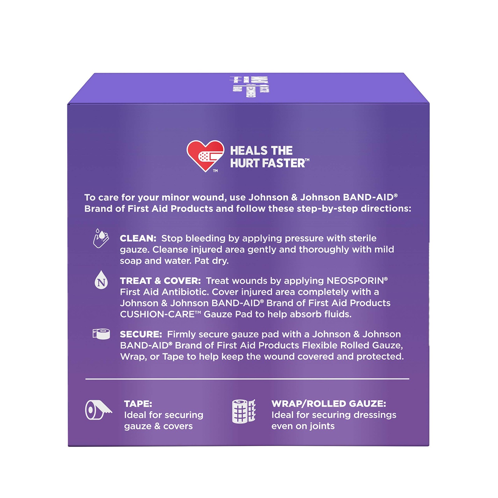 BAND-AID Brand Cushion Care Sterile Gauze Pads for 3×3 Inch (Pack of 25)