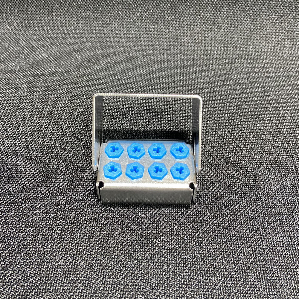 Dental Implant Drills Organizer Holder Sterilization Case Bur Block 8/12/30 Hole