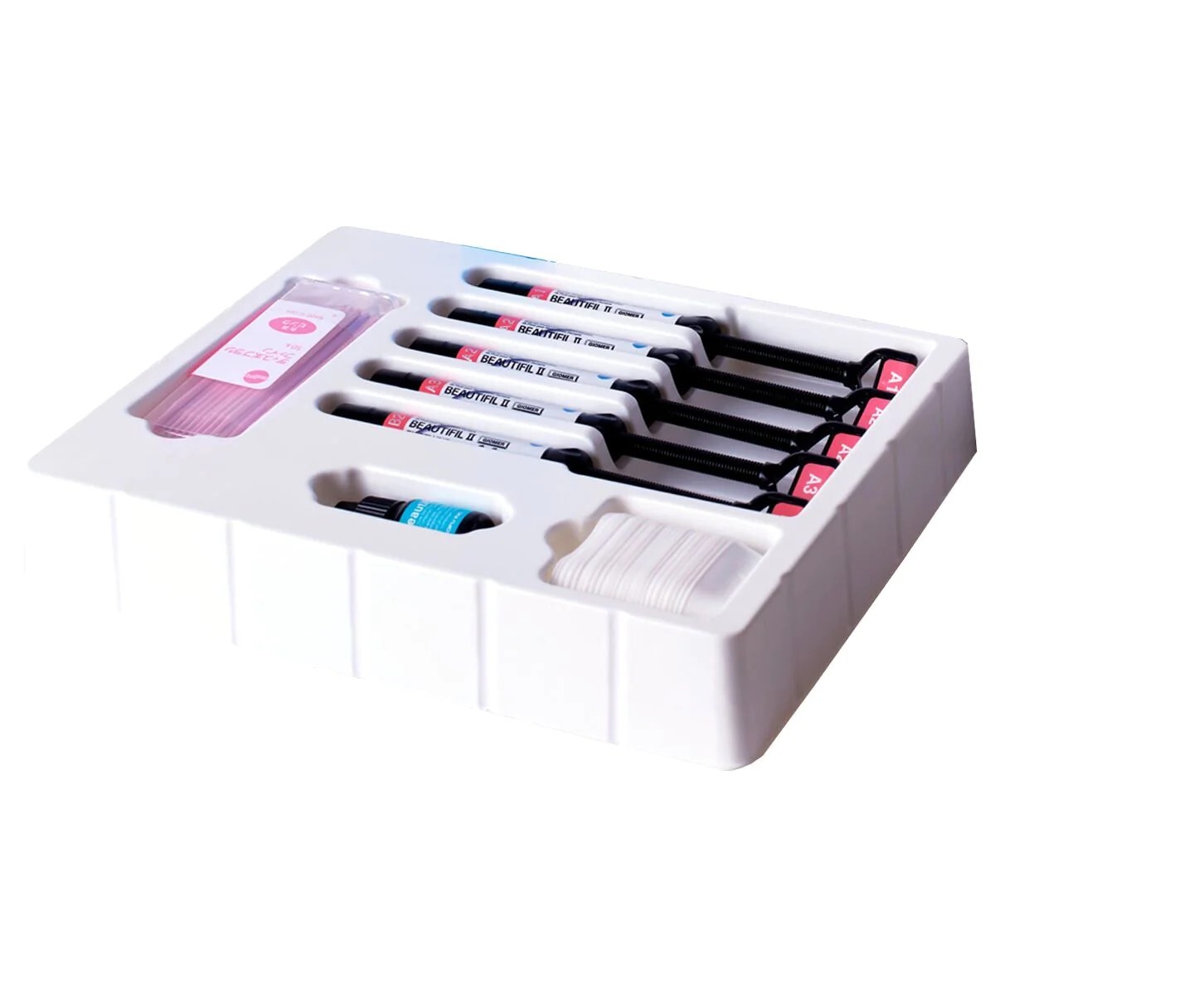 SHOFU BEAUTIFIL II Universal Nano Hybrid Composite Kit 5x4g Syr+ Bond 5 ML