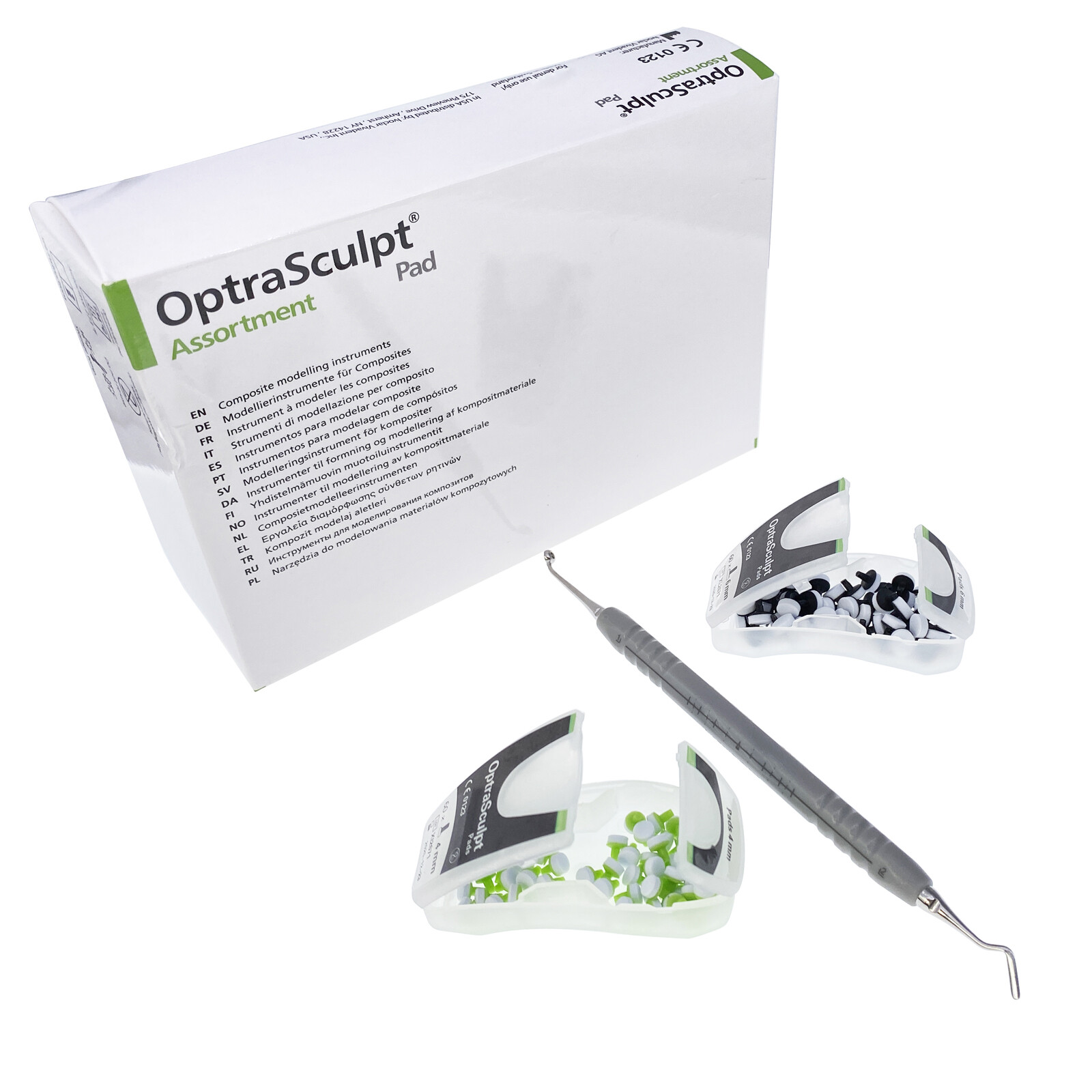Ivoclar Vivadent OptraSculpt Pad Contouring Dental Instrument Assortment