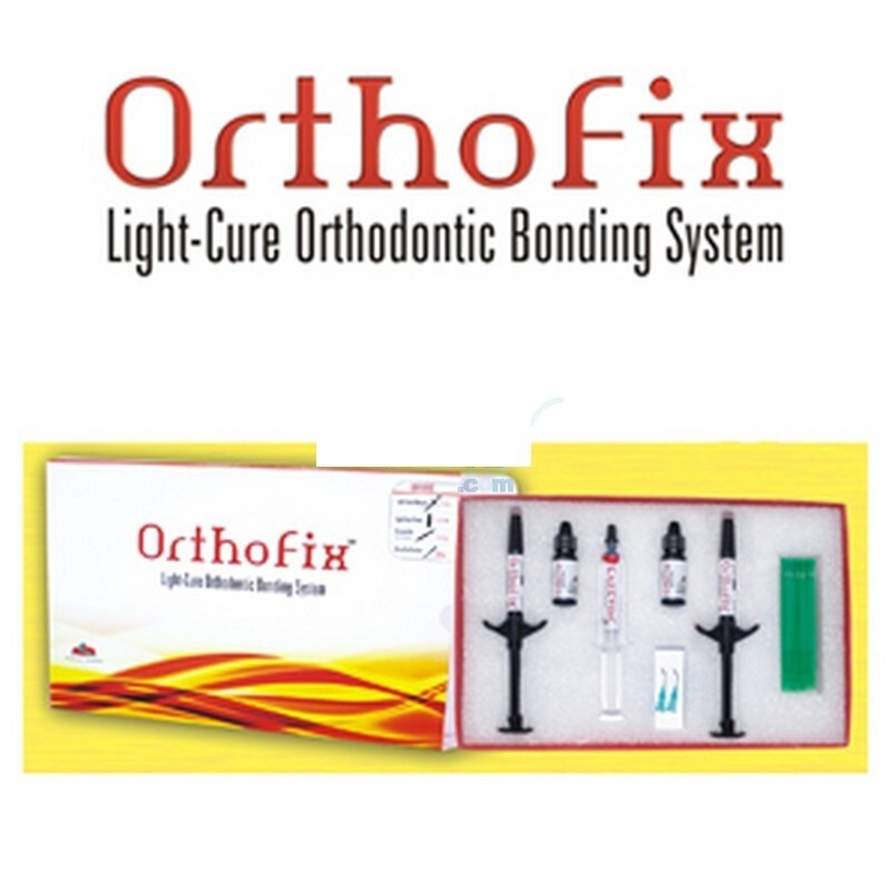 Anabond Orthofix Light Cure Metal & Ceramic Orthodontic Bonding System Kit.