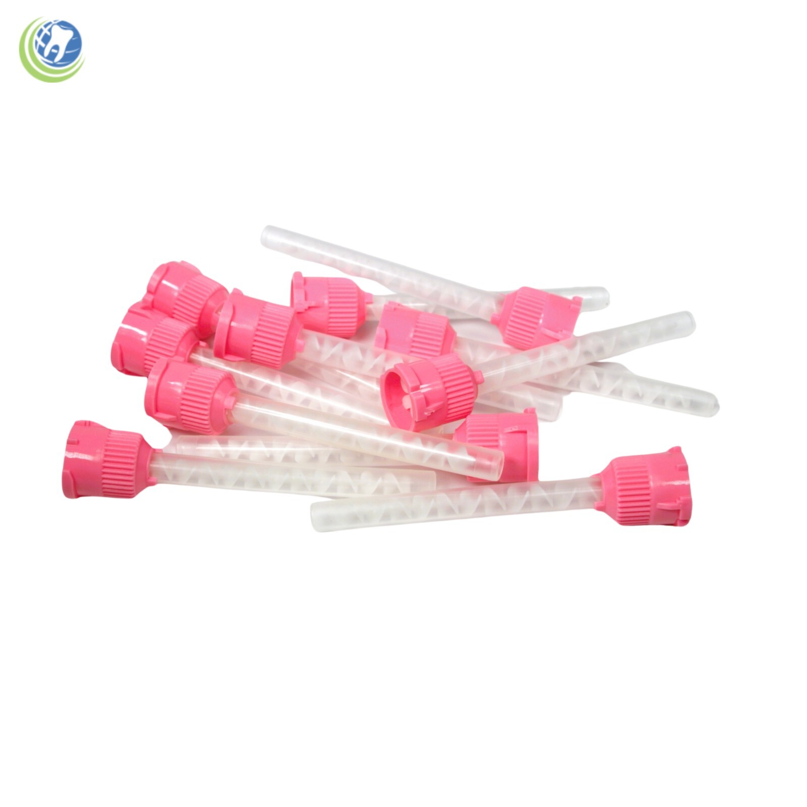 Dental Pink HP Mixing Tips Type 5.4mm x 48 Medium Body Monophase VP-8106