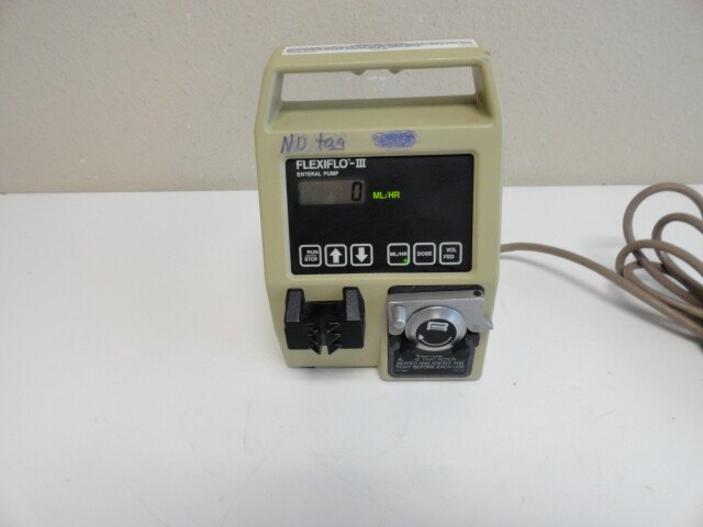 Ross Flexiflo III Enteral Feeding Pump Peristaltic