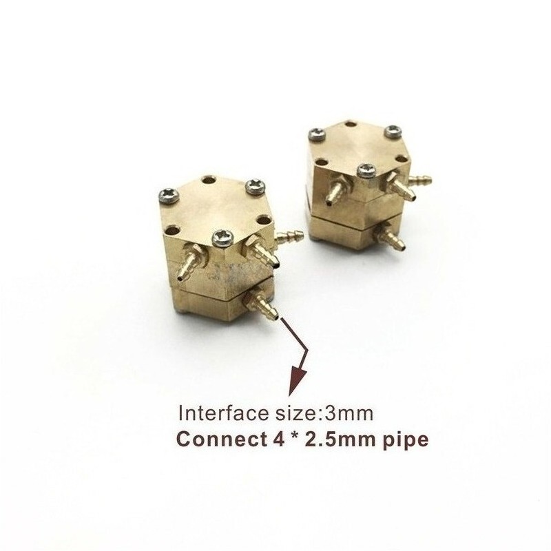 Dental Hexagonal Water Air Valve for Dental Chair Unit Parts Dental Clinic