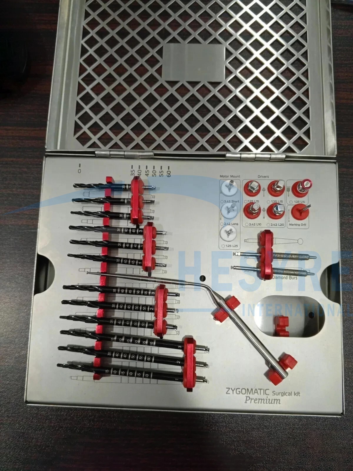 Dental Implant Zygomatic Surgical Kit 26 Pcs