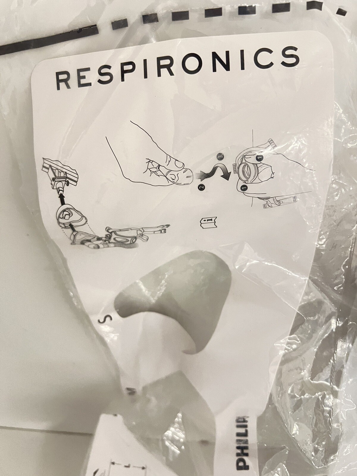 Philips Respironics AF531 EE Leak CapStrap Mask – Large