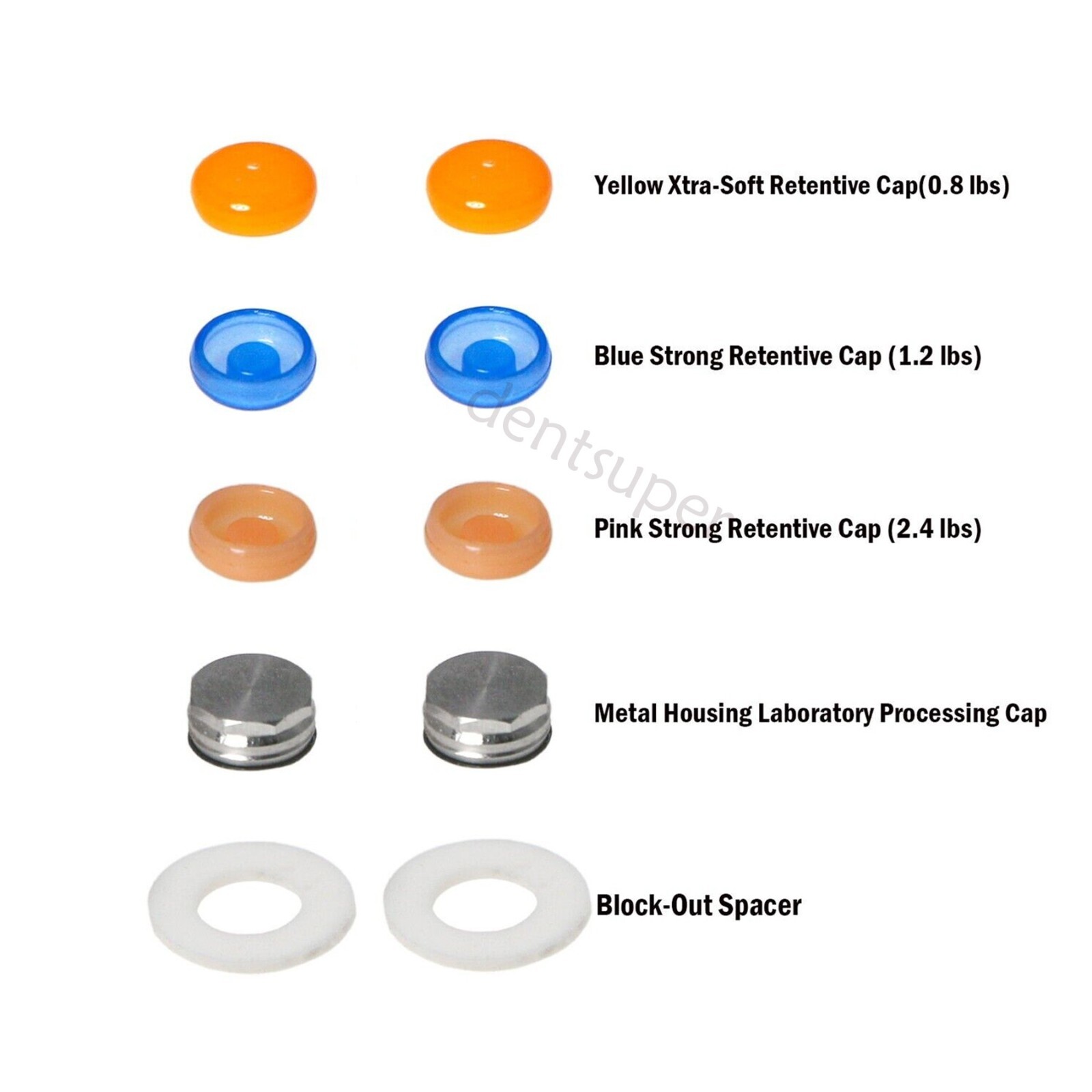 Dental Removable For Nobel NP/RP Conical Attachment Male Cap Loc ator Core Tool
