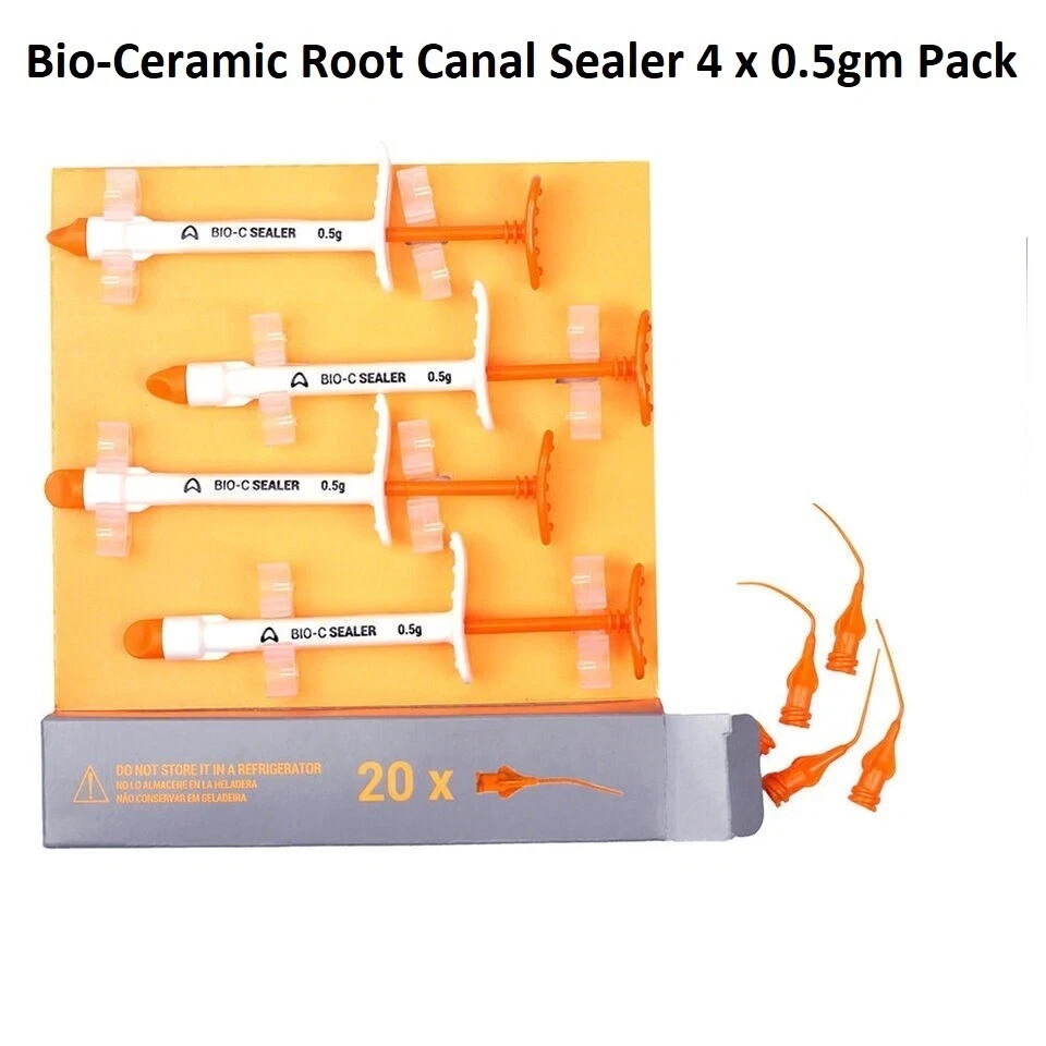 4 x Angelus Dental BIO C SEALER ready to use BioCeramic RCT Sealer 0.5gm Syr