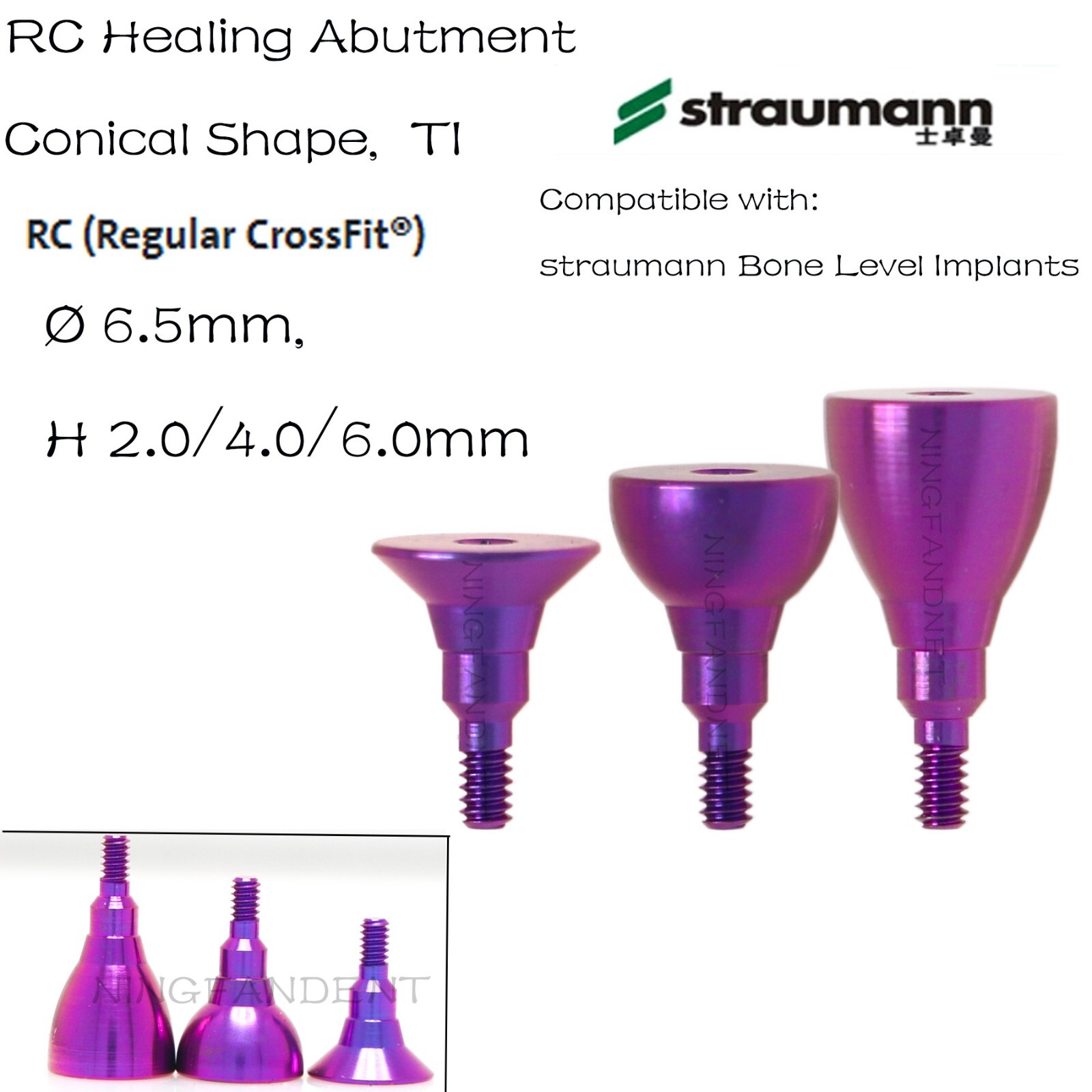 Healing Cap Abutment Cover Screw NC/RC Wrench Fits Straumann ITI Bone Level /BLT