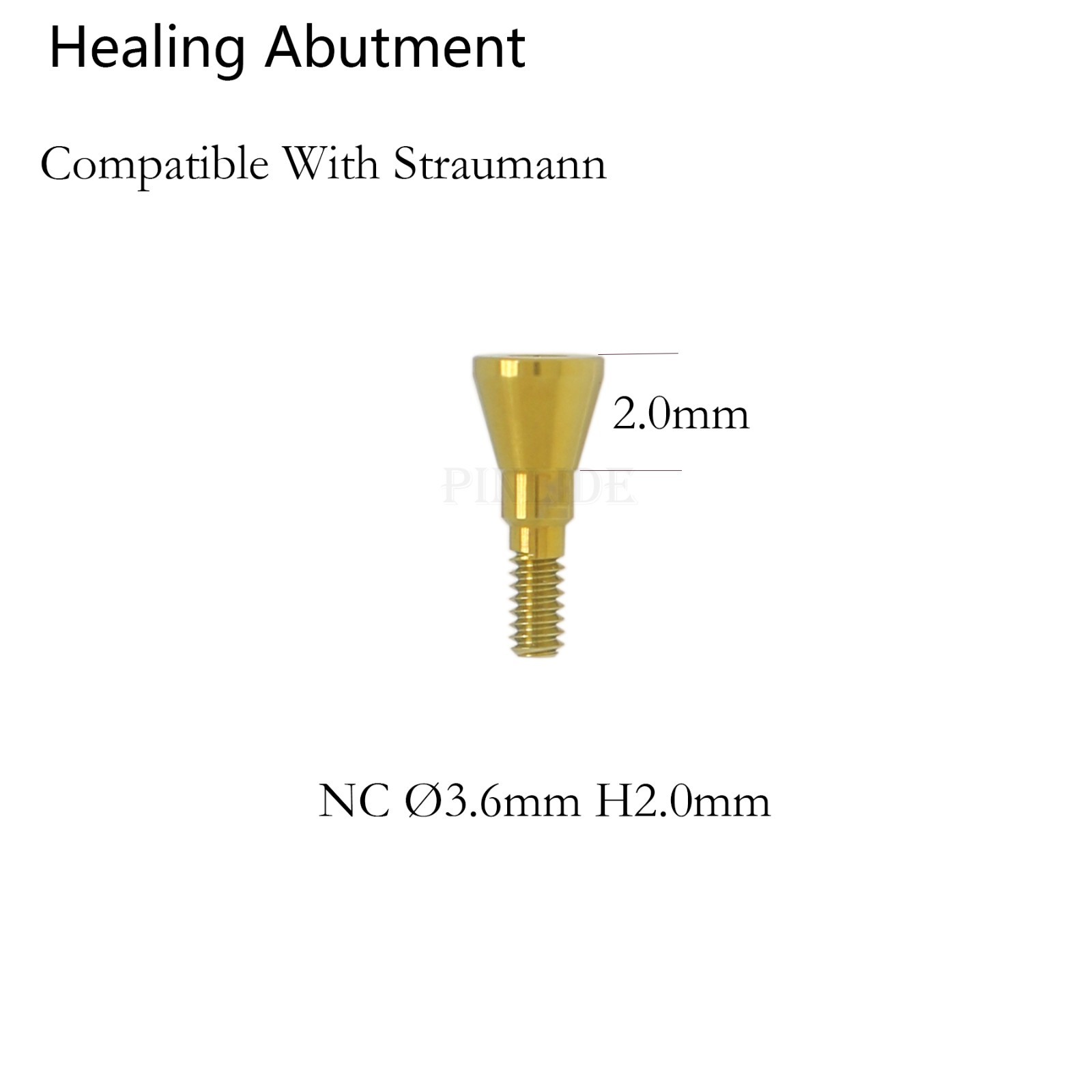 US Dental Healing Abutment Closure Compatible With Straumann ITI BoneLevel NC/RC