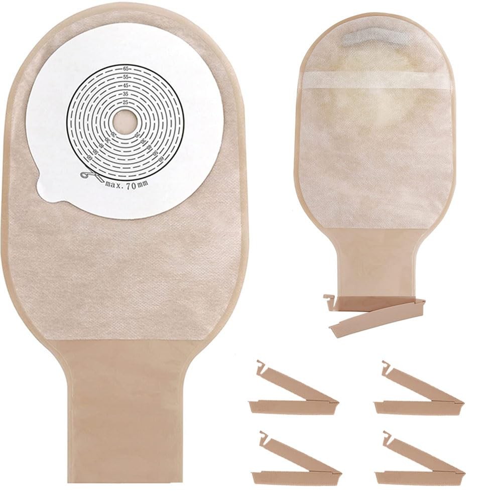 20PCS Colostomy Bags, Ostomy Supplies, One Piece Drainable 20-70-20pcs