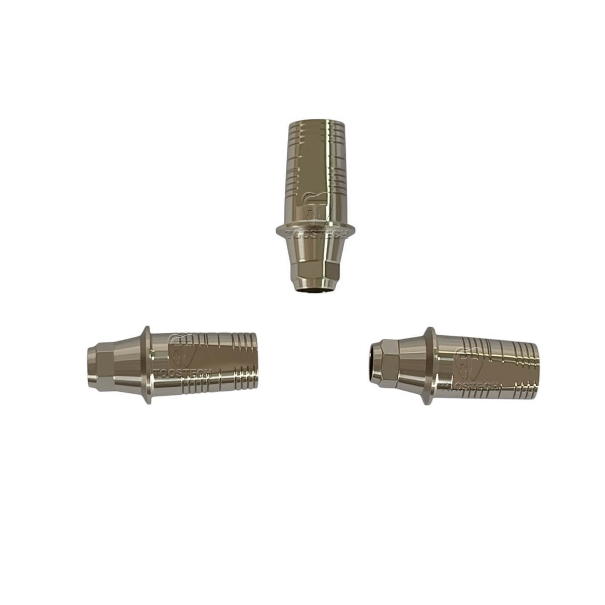 6pcs Ti base Tianium base CAD CAM ti-base compatible with DIO UF D4.5mm