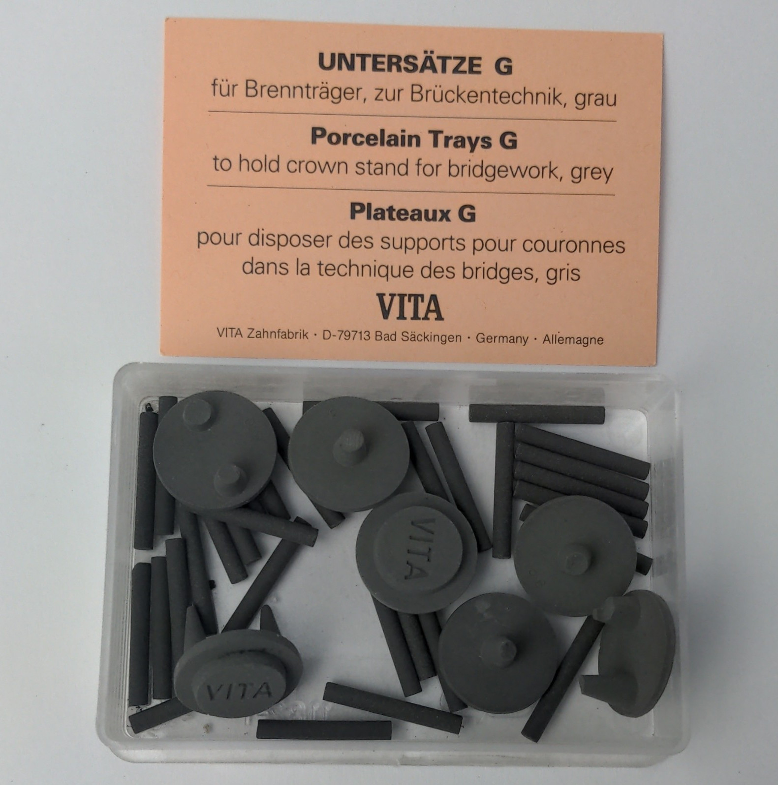 VITA Firing Tray G and Crown Stand A+B Dental Lab Used Lot