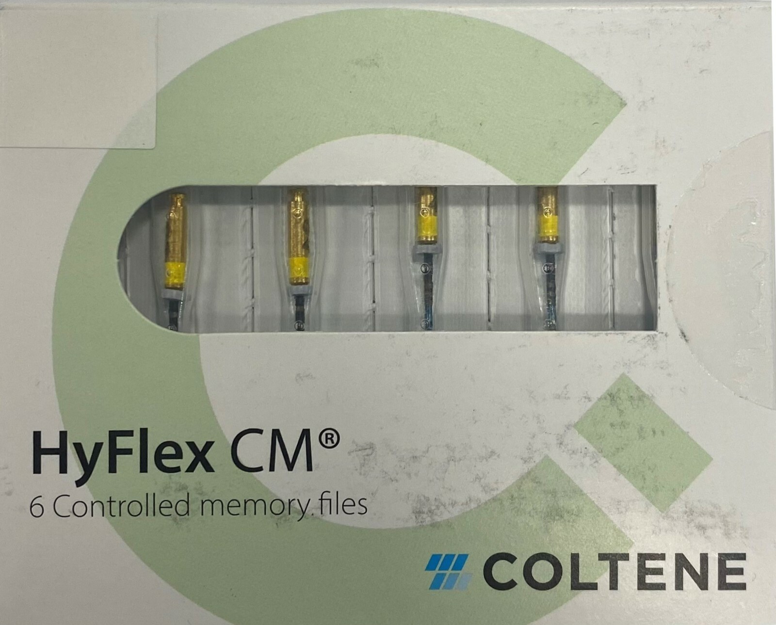 *6-Pieces* Coltene HyFlex CM 04/20 25mm Controlled Memory Rotary Files H8250420