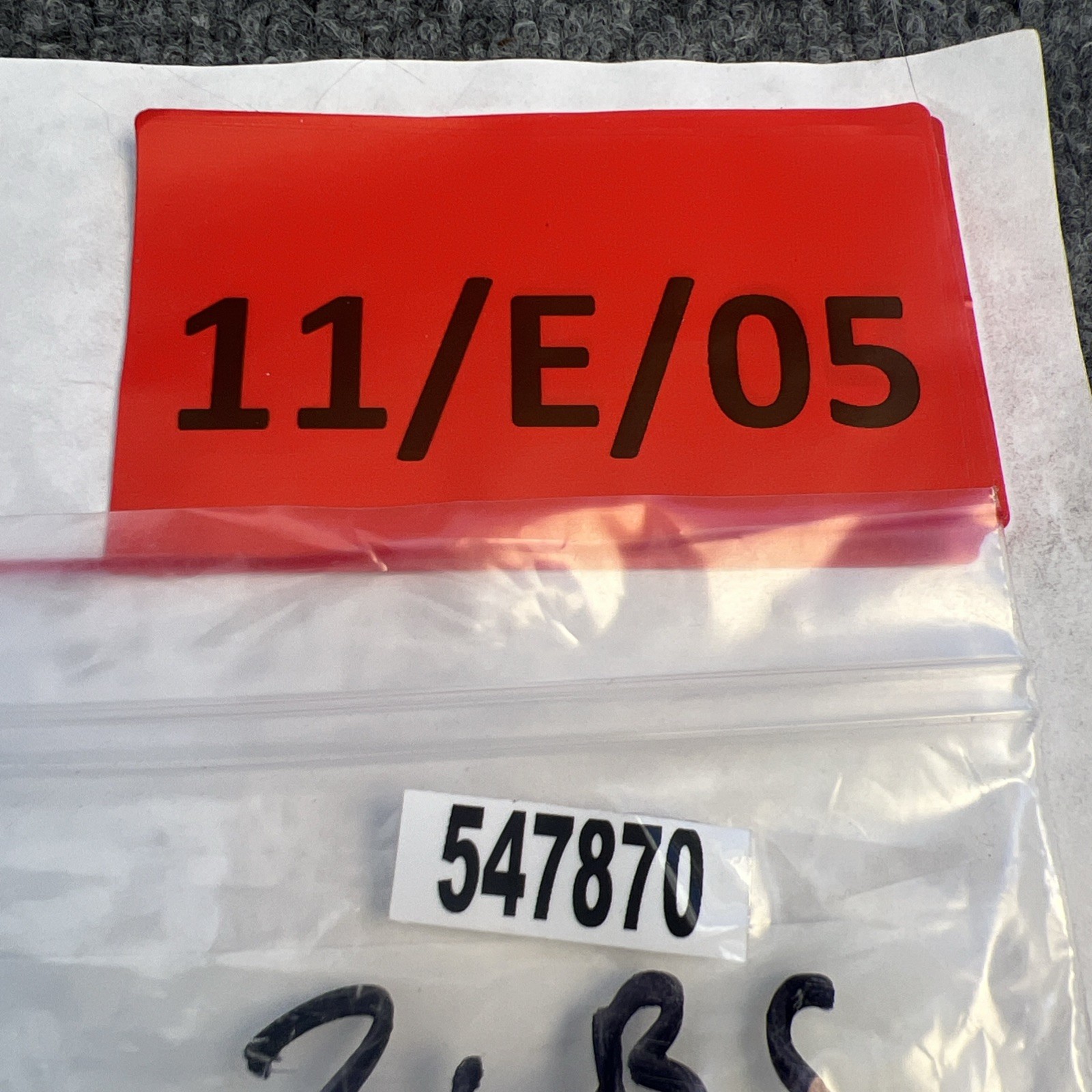 Lot of 6 – CHEMGLASS 1/2” Diameter Hook Connector CG-9262-01 (1/pk)