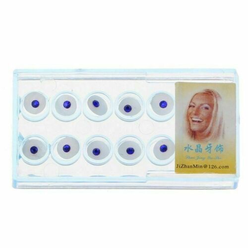 50Pcs Dental Oral Teeth Diamond Tooth Gems Crystal Ornaments Jewelry 2.0mm
