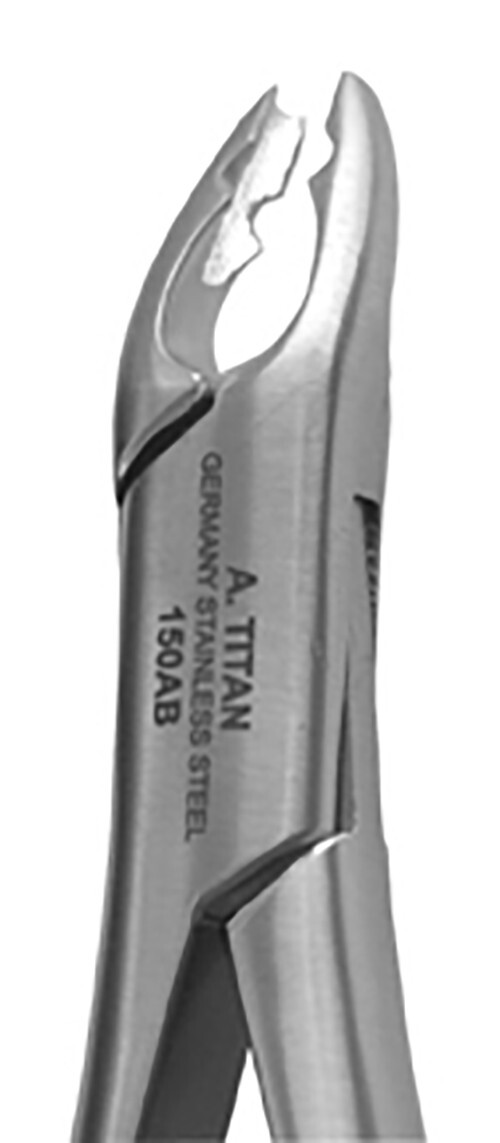 A-Titan STANDARD UPPER UNIVERSAL FORCEPS WITH NOTCH (Dental)
