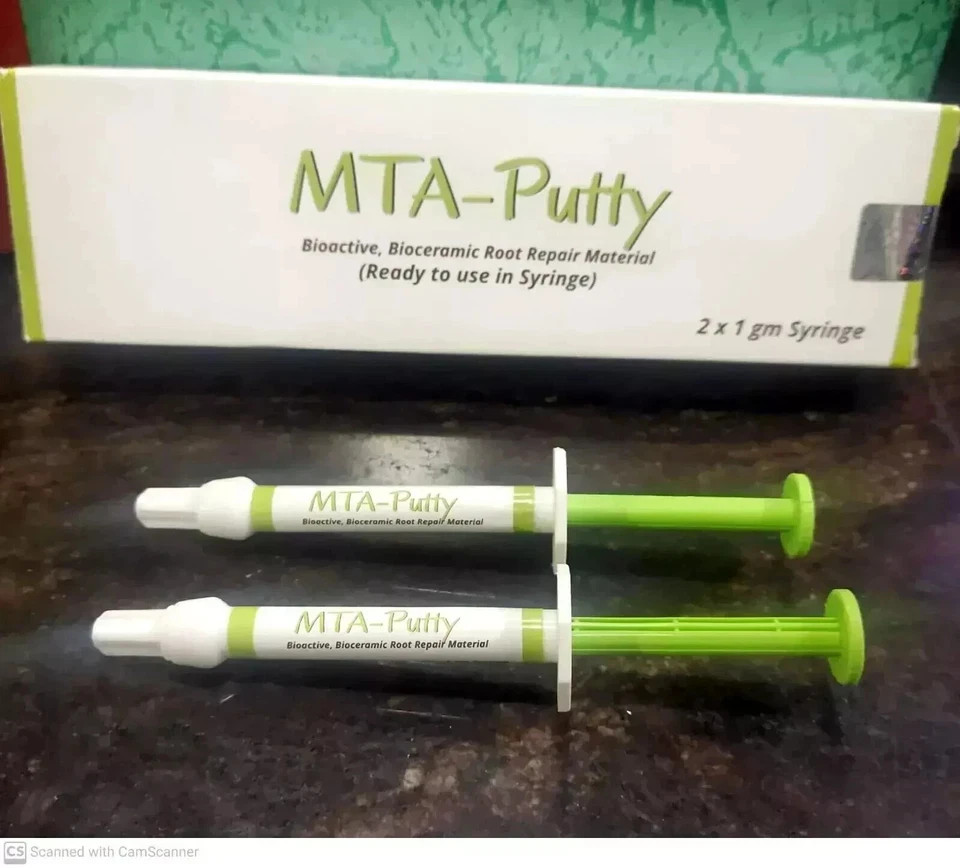 3 x MTA PUTTY Pre MixRoot Repair Dental Material 2 x 1gm Bioactive , Bioceramic