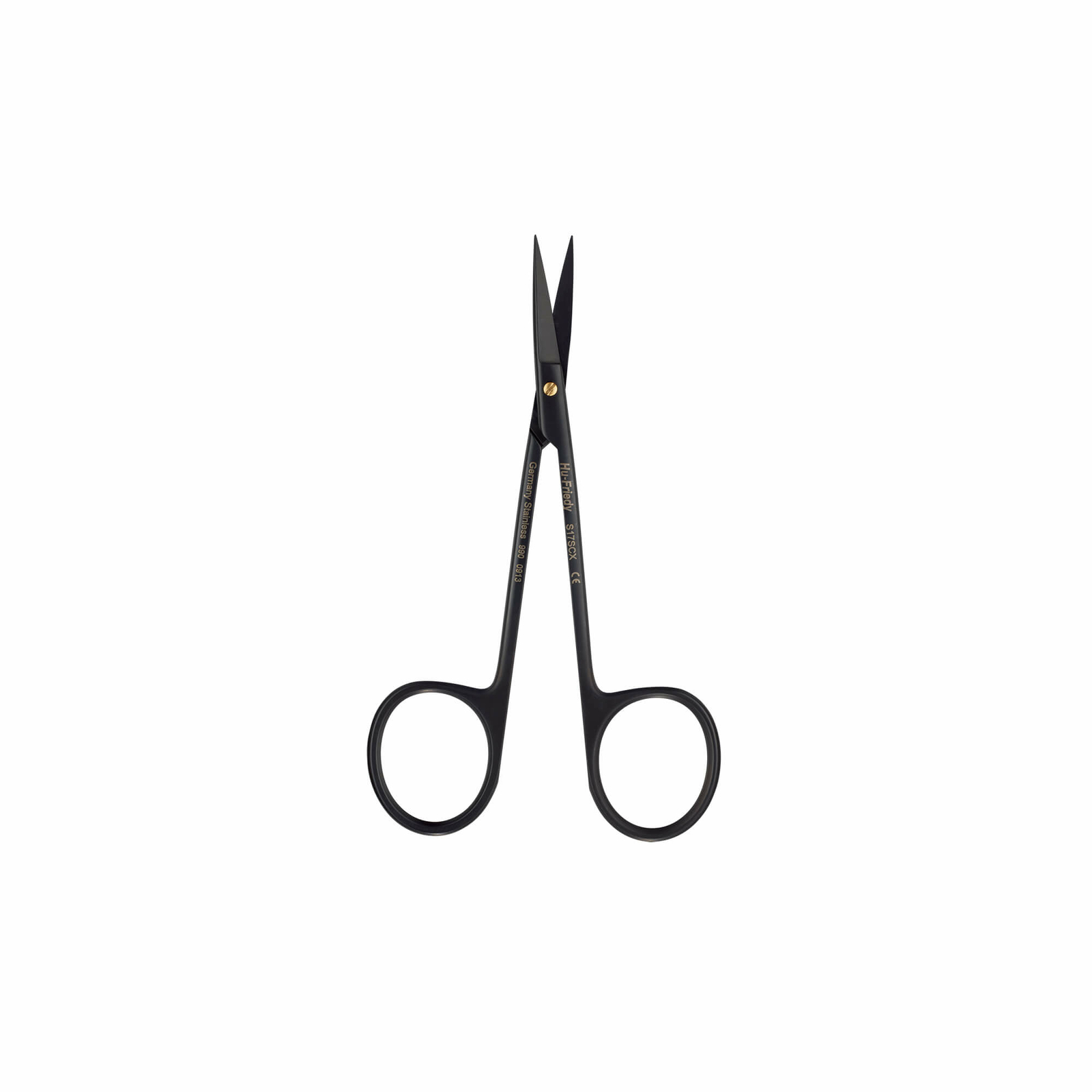 Hu-Friedy Iris, Straight/Delicate, Super-Cut, Black Line – S17SCX
