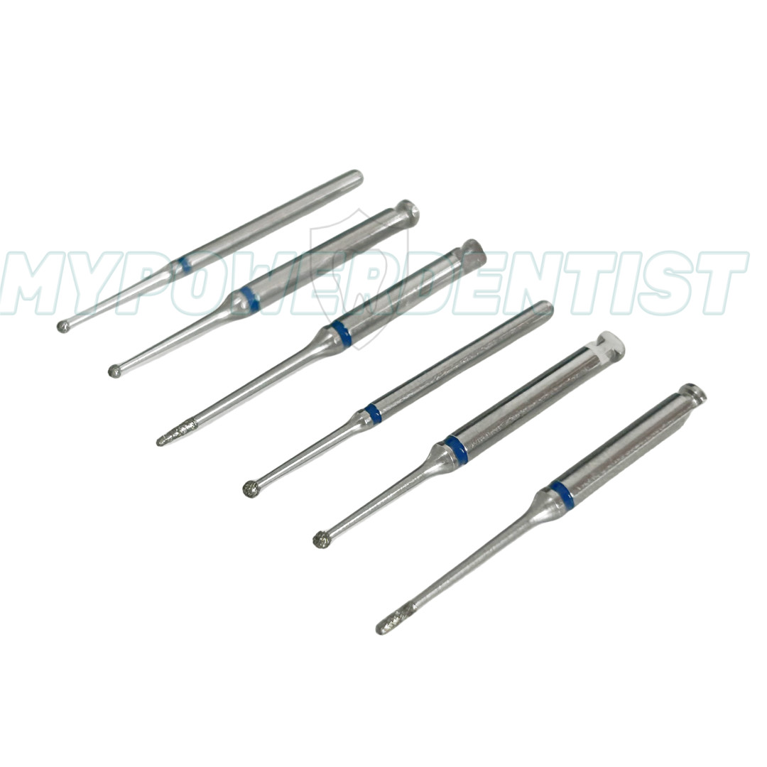 FG77006 Dental Pulpotomy Access Open Pulp Cavity Burs Less Invasive 6Pcs/Kit