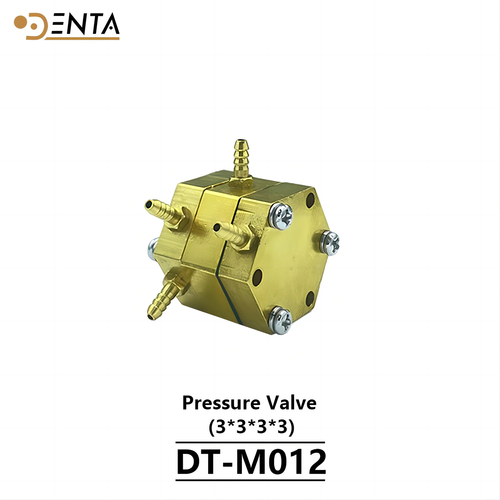 Hexagonal Pneumatic Pressure Water Valve for Dental Chair Accessories 3mm