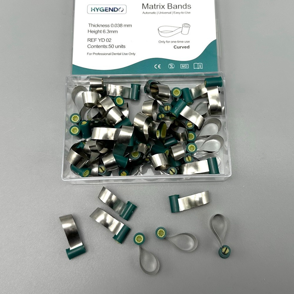 Dental Adapt SuperCap Steel Matrix M6 Matrices Thickness 0.03/0.038mm with tool