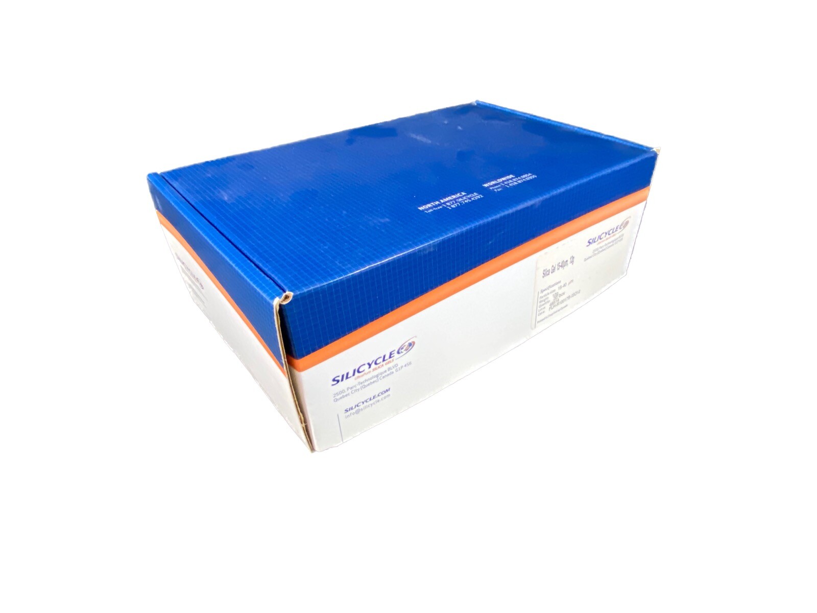 SILICYCLE Silica Gel 12g 15-40µm Flash Cartridge FLH-R10017B-ISO12 (12/pk)