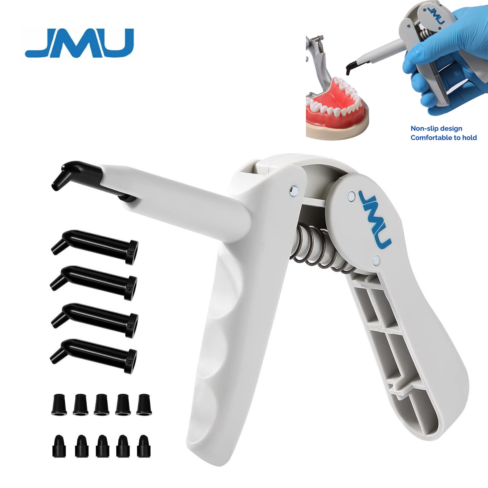 10st JMU Dental Composite Gun Delivery Applicator Syringe Dispenser Autoclavable