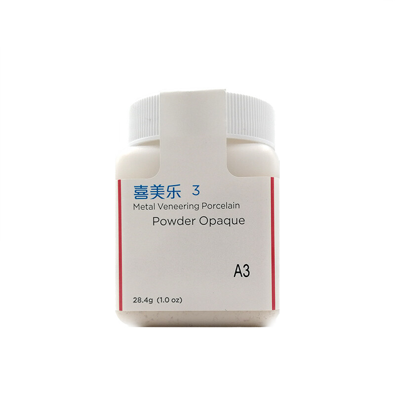 Ceramco 3 Dental Powder Opaque Metal Veneering Ceramic Porcelain Powder 28.4g