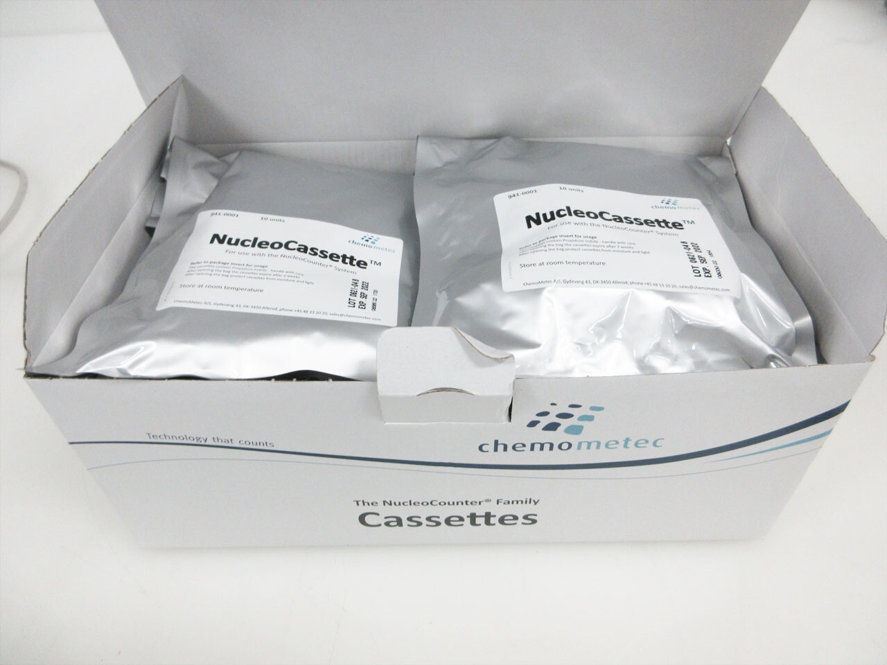 CHEMOMETEC 941-0002 NUCLEOCASETTE 10 X 10 UNITS SEP 2022