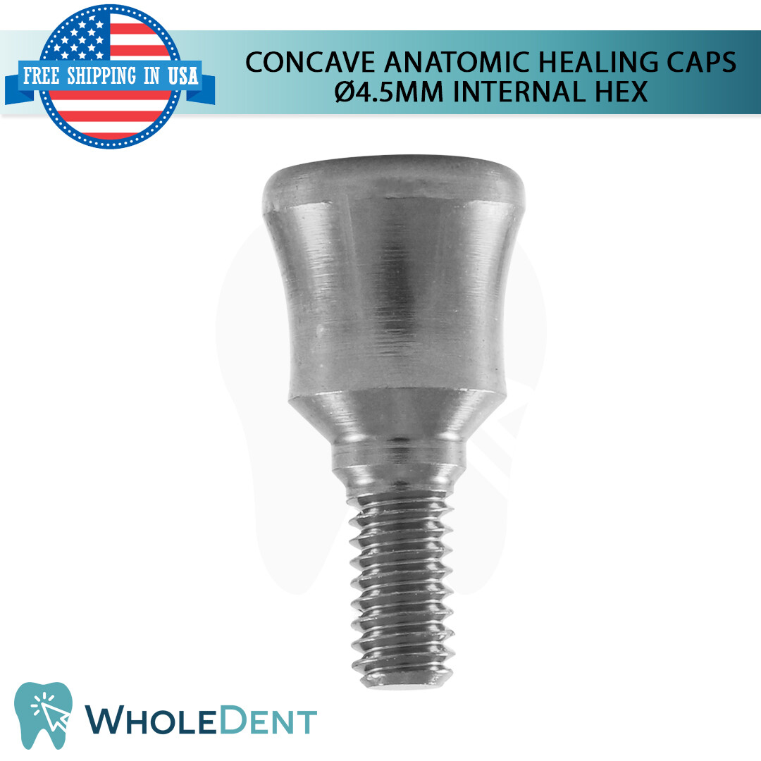 X1 Concave Anatomic Healing Caps Emergence Profile Abutment Dental