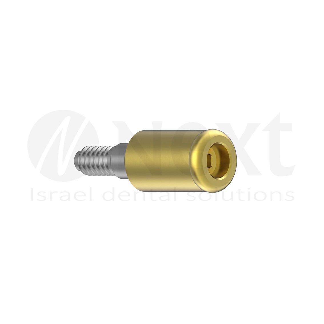 LOTx5 Flat abutment Fit 1-7 mm attachment internal hex