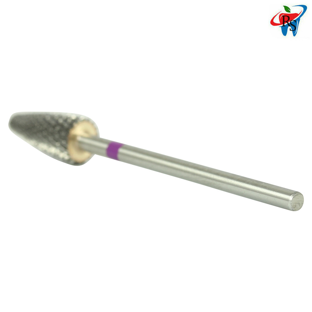 1pcs Dental Freza Cross Cut Ultra Coarse Grit Carbide Fraser FZ907001 Ø6.0mm Lab