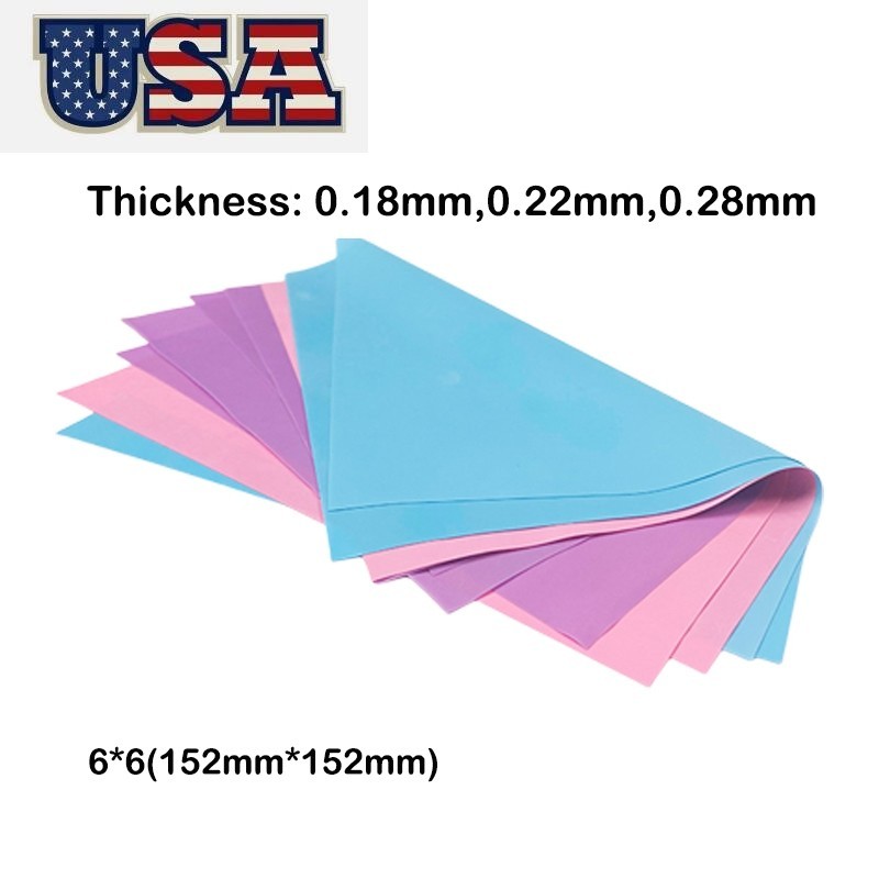 36 Pcs Dental Endodontic Rubber Dams Sheets Natural Latex 6″x6″ for Adult Dams