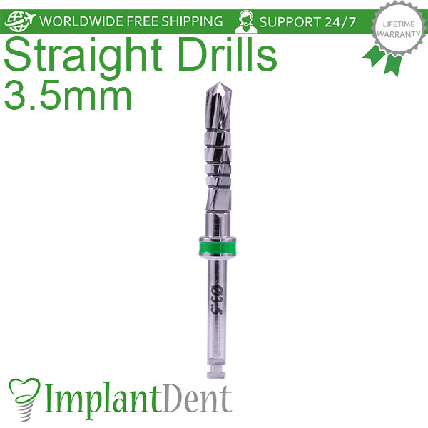Dental Straight Drills 16mm External Irrigated & Marking Drill 1.9mm Tool