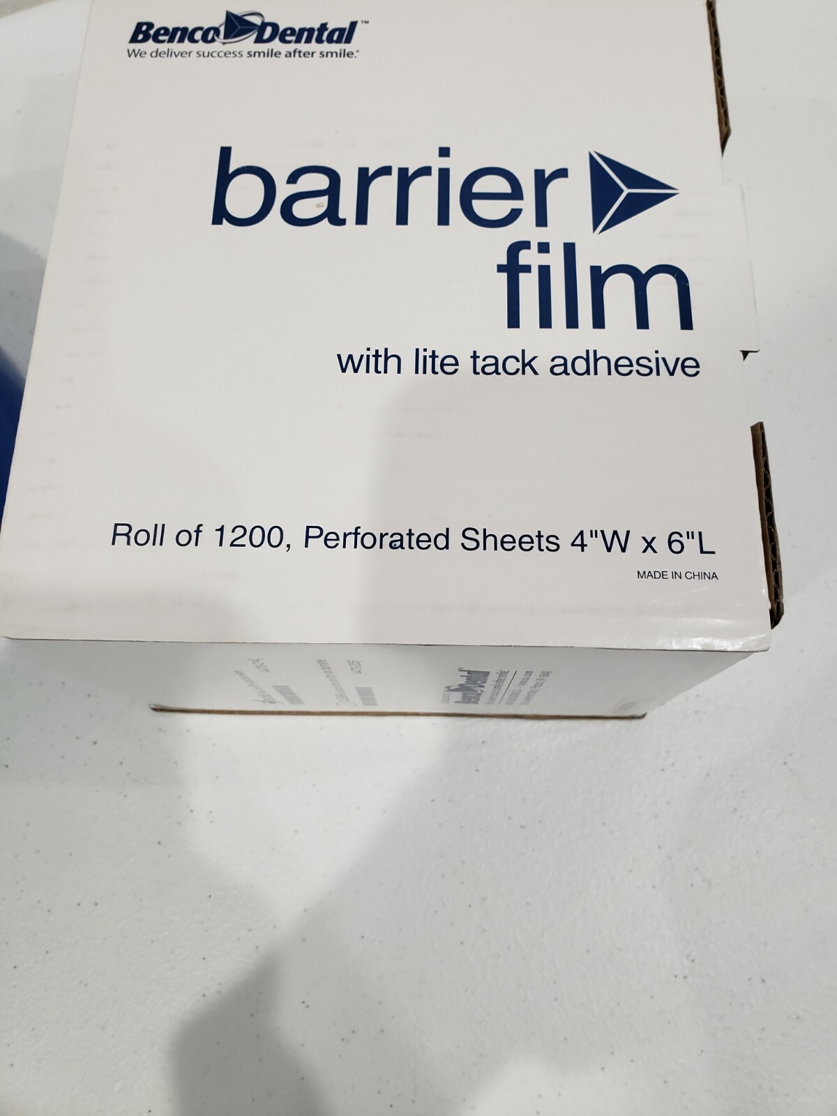 2 Rolls Benco Medical Dental Barrier Film 4″ x 6″ 2400 Perforated Sheets