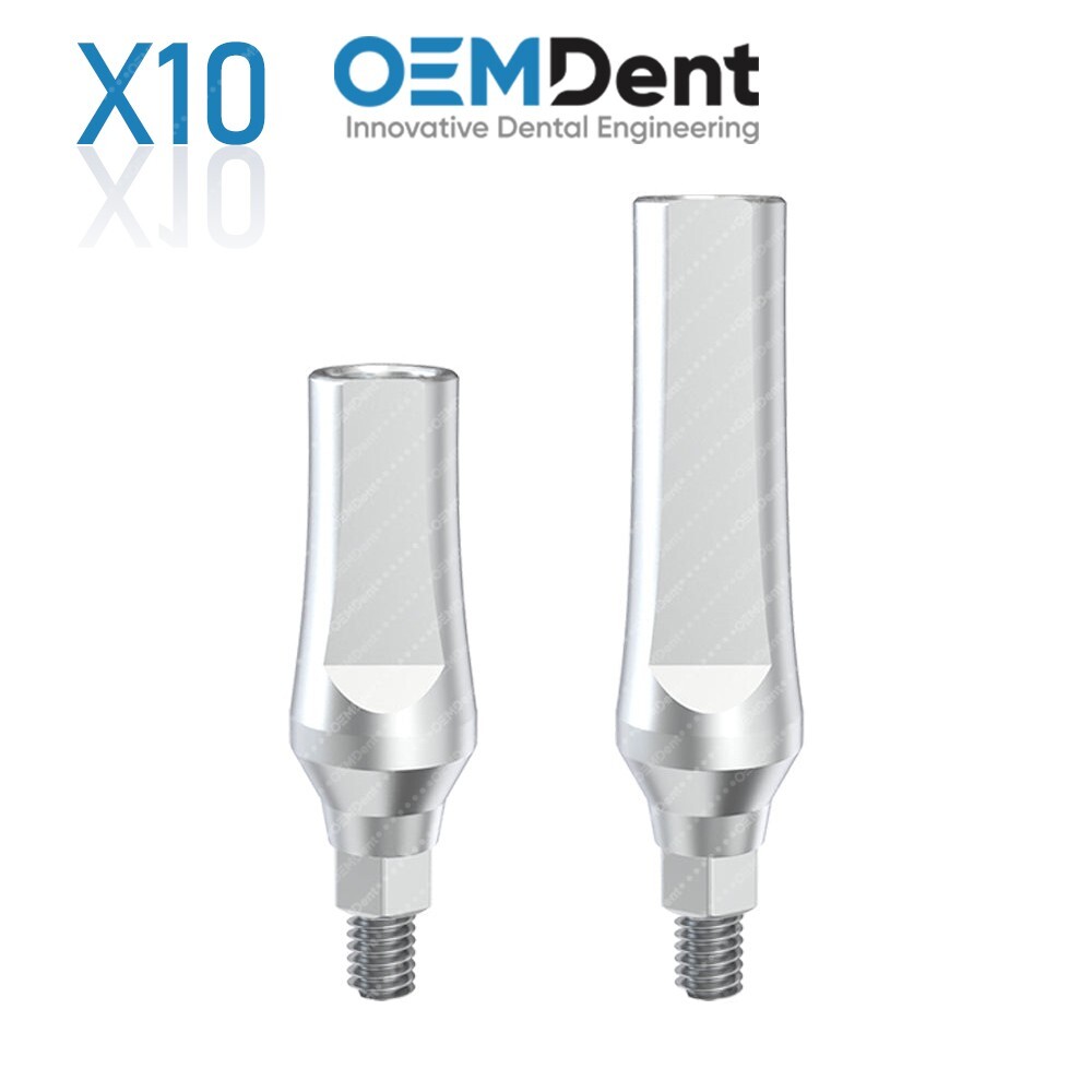x10 Straight Abutment Regular Platform – Compatible GDT® RP Conical