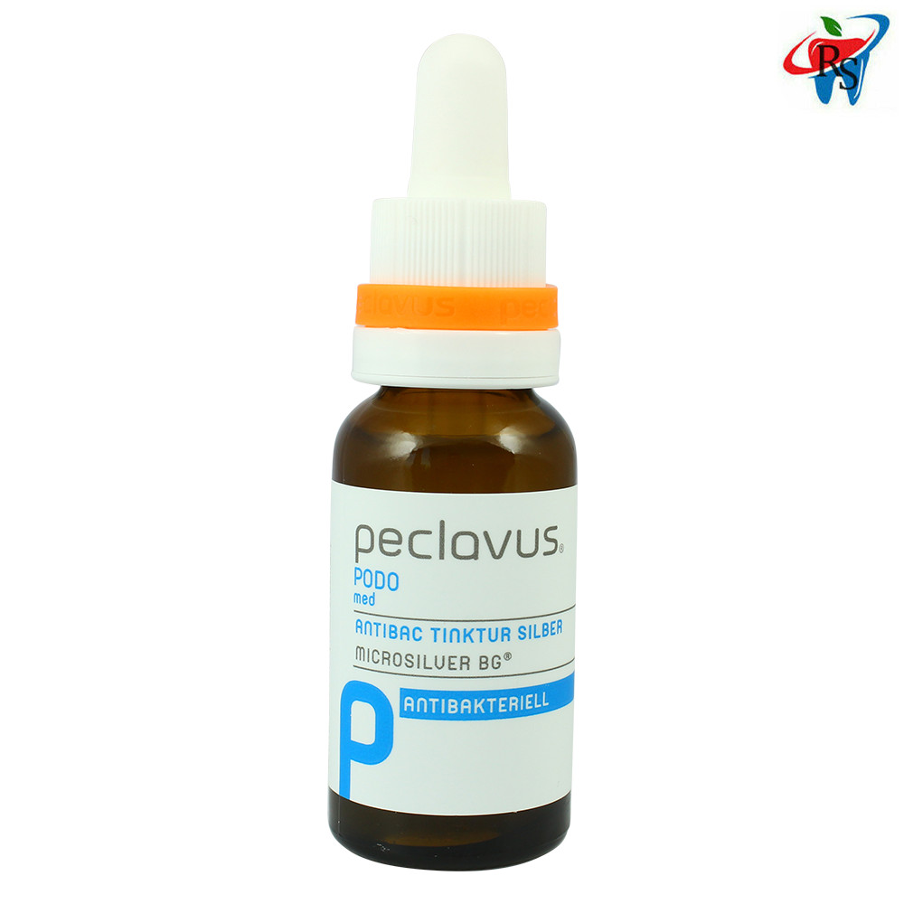 1 Ruck Peclavus PODOMed AntiBAC Tincture With Silver Nanoparticle Skin Nail 20ml